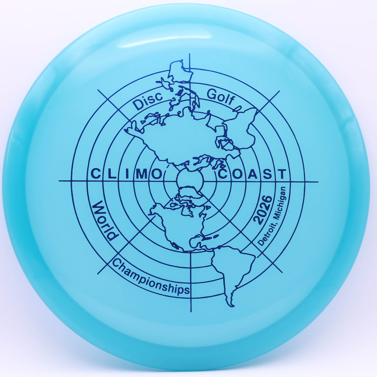 Climo Disc Golf Z Color Glo Coast Detroit 26