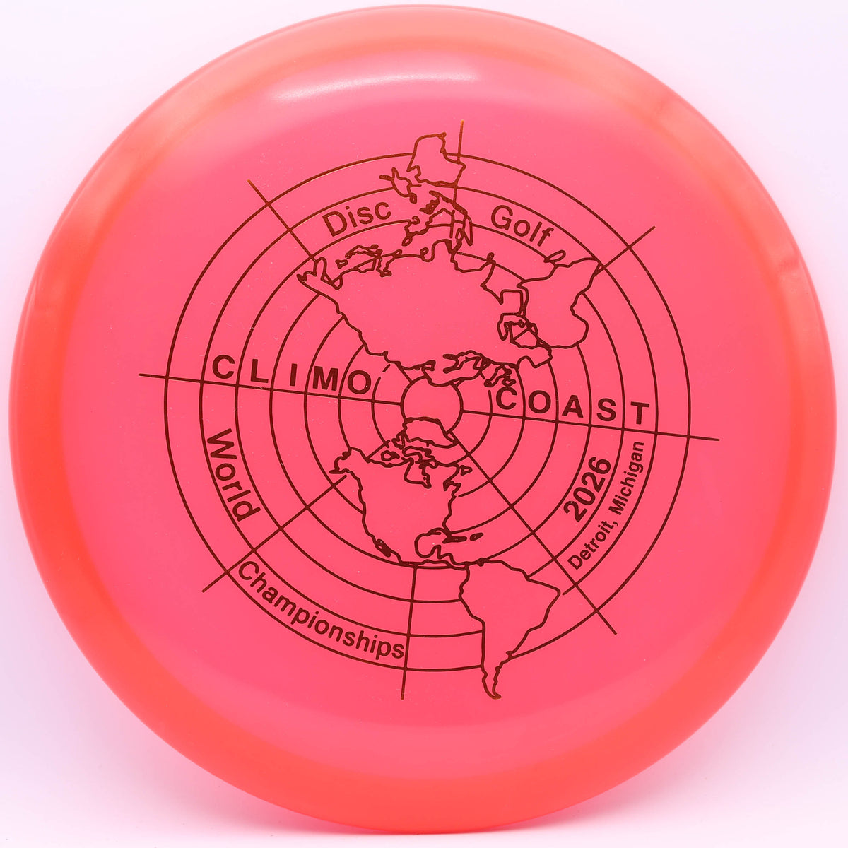 Climo Disc Golf Z Color Glo Coast Detroit 26