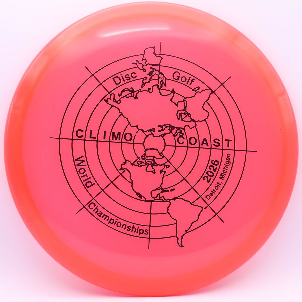 Climo Disc Golf Z Color Glo Coast Detroit 26