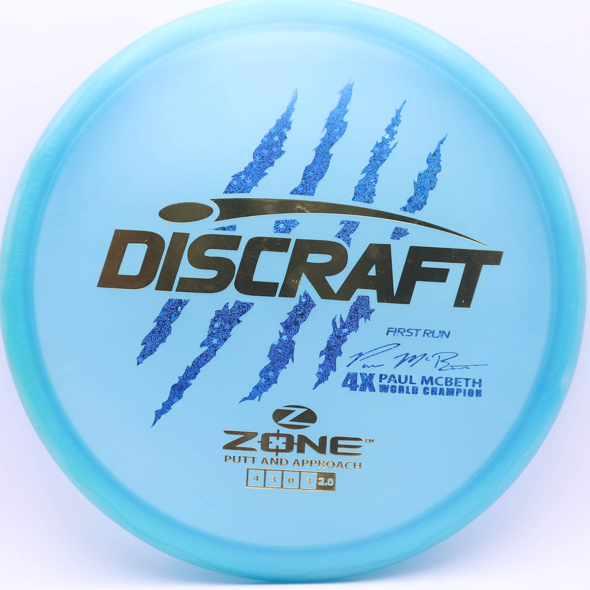Zone Paul McBeth 4x Claw Z-Line,First Run/ 173g